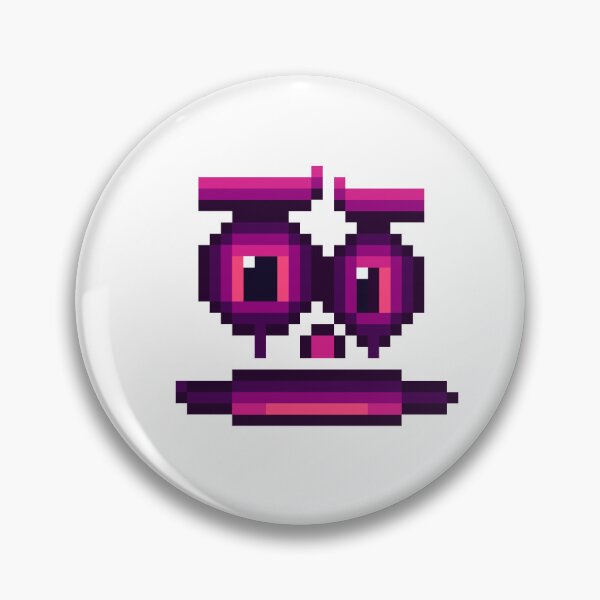 Item preview, Pixel Art Sad Face Melancholy Neon designed and sold by RetroRlx.