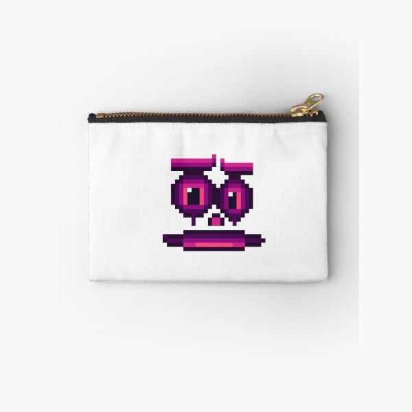 Item preview, Pixel Art Sad Face Melancholy Neon designed and sold by RetroRlx.
