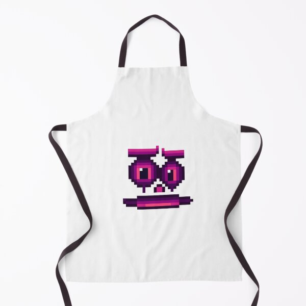 Item preview, Pixel Art Sad Face Melancholy Neon designed and sold by RetroRlx.