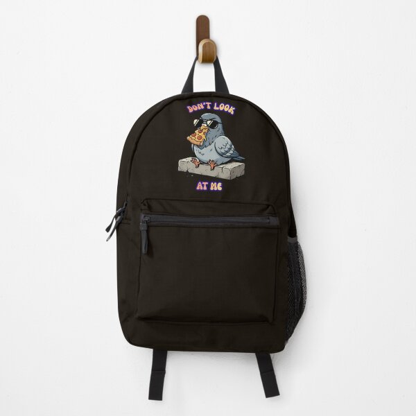 Item preview, Dont Look At Me Pizza Pigeon designed and sold by ZeroContextArt.