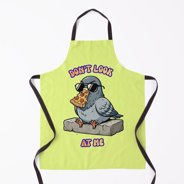 Item preview, Dont Look At Me Pizza Pigeon designed and sold by ZeroContextArt.