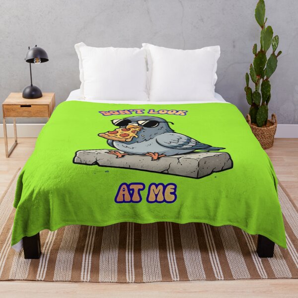 Item preview, Dont Look At Me Pizza Pigeon designed and sold by ZeroContextArt.