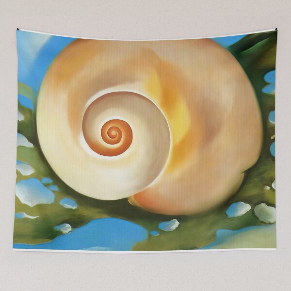 Item preview, Pink shell with seaweed designed and sold by EtherShadeArt.