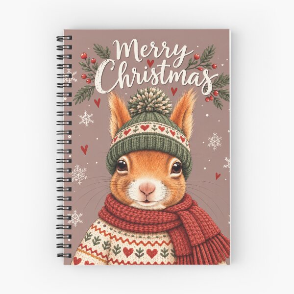 Item preview, Merry Christmas Squirrel designed and sold by Zeewind.