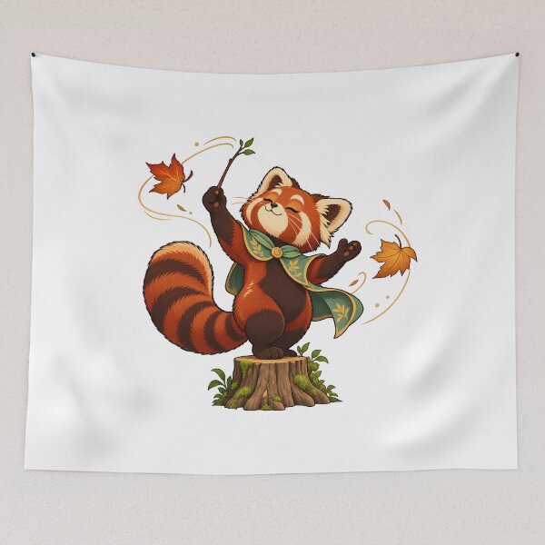 Item preview, Red Panda Leaf Orchestra designed and sold by EpicwaveDesigns.