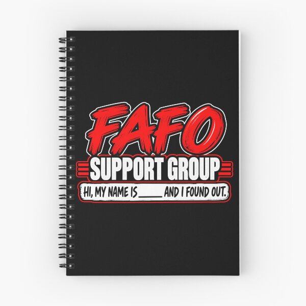 Item preview, FAFO SUPPORT GROUP — HI, MY NAME IS ___ AND I FOUND OUT. designed and sold by signshirtz.