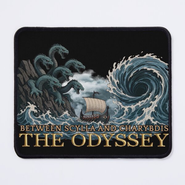 Item preview, Between Scylla and Charybdis - The Odyssey Greek Mythology designed and sold by OLYUS.