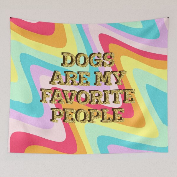 Item preview, Dogs are my favorite people designed and sold by Ana Gorozpe.