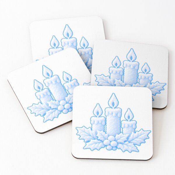 Item preview, Whimsical Winter Cloudland - Christmas Cloud Candles designed and sold by ArtemisEutopia.
