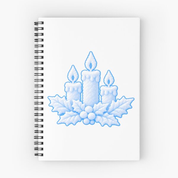 Item preview, Whimsical Winter Cloudland - Christmas Cloud Candles designed and sold by ArtemisEutopia.