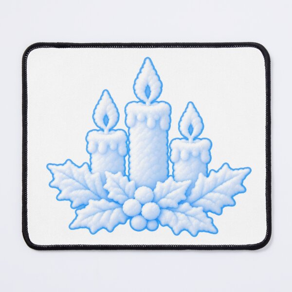 Item preview, Whimsical Winter Cloudland - Christmas Cloud Candles designed and sold by ArtemisEutopia.