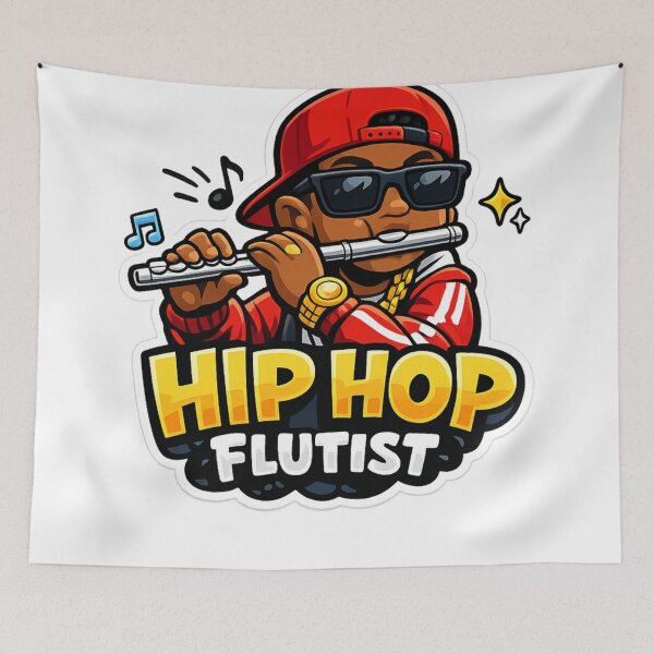 Item preview, Hiphop flutist designed and sold by Oqueartecura.