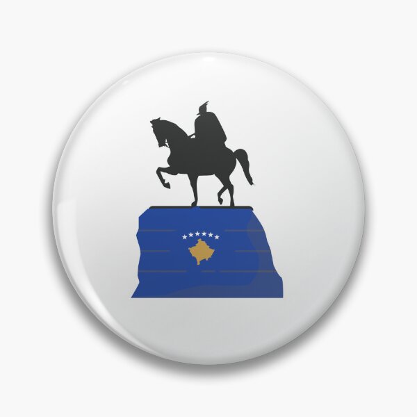 Item preview, Kosova Skanderbeg Albanian Eagle Historical Warrior Kosovo Pride designed and sold by gluxdesing.