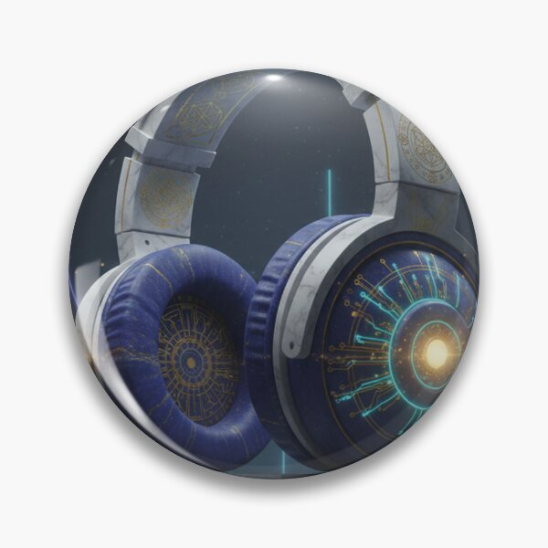 Item preview, Vox Deorum Oracle Headphones - Cyber Antiquity Audio Art designed and sold by codex antique.