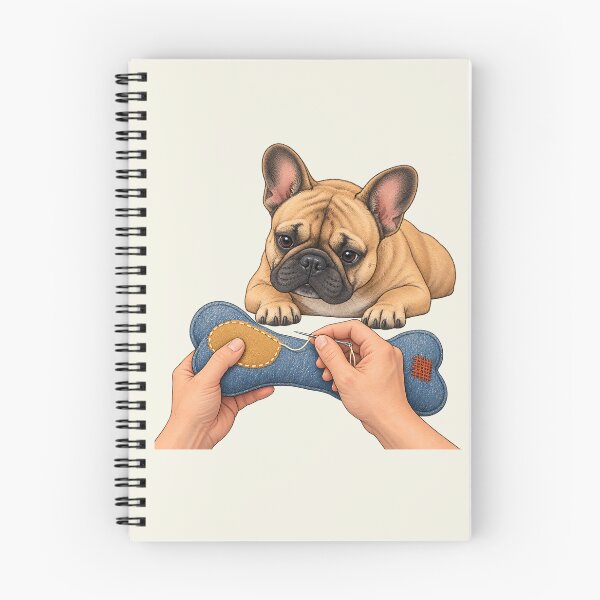Item preview, French Bulldog Visible Mending Toy Repair designed and sold by MythicCotton.