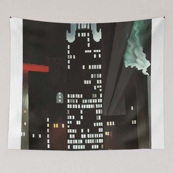 Item preview, Radiator building - night, new york designed and sold by EtherShadeArt.