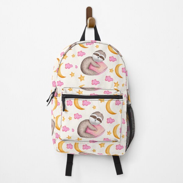Item preview, Cute Sleeping Sloths and Pink Clouds designed and sold by DigiBlossom.