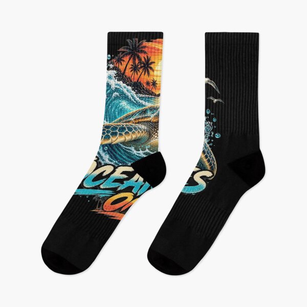 Item preview, ocean vibes only-cool sea turtle beach design designed and sold by gypsy-joker.