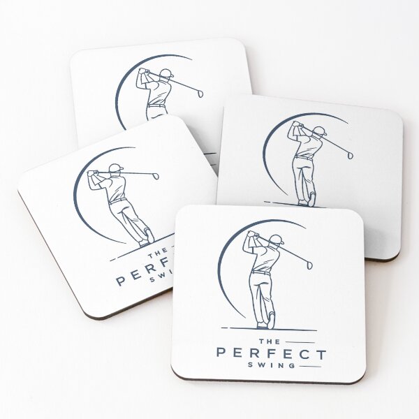 Item preview, The Perfect Swing Minimalist Line Art - Mens Modern Golf Gift - Clean Golfer Silhouette Art designed and sold by BelievingCreates.
