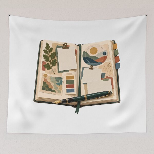 Item preview, Analog Commonplace Book Knowledge Garden designed and sold by Philippa Shop.