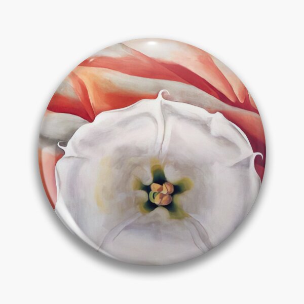 Item preview, Red hills and white flower ii designed and sold by EtherShadeArt.
