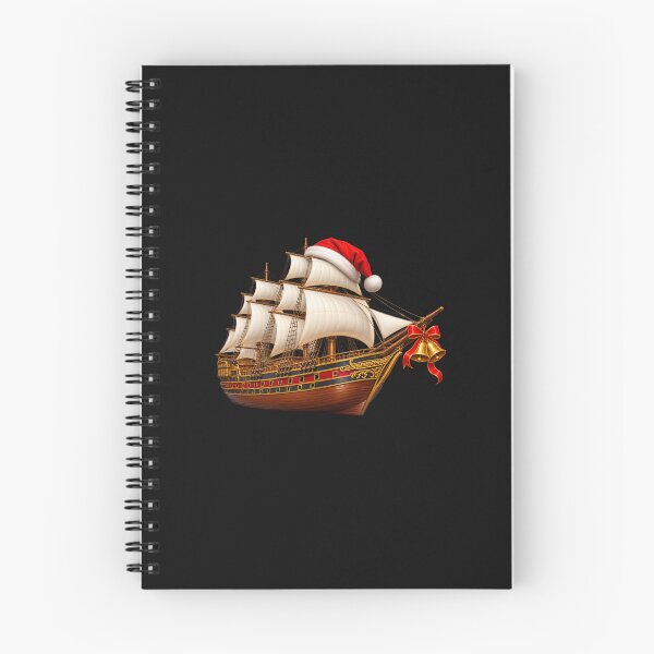 Item preview, Merry Christmas Santa Hat Ship designed and sold by annenambiro.