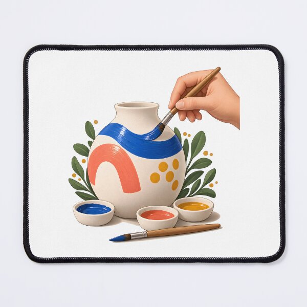 Item preview, Hand Painted Pottery Studio Moment designed and sold by Philippa Shop.