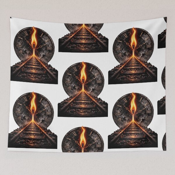 Item preview, Burning Time designed and sold by TATOXIDE.