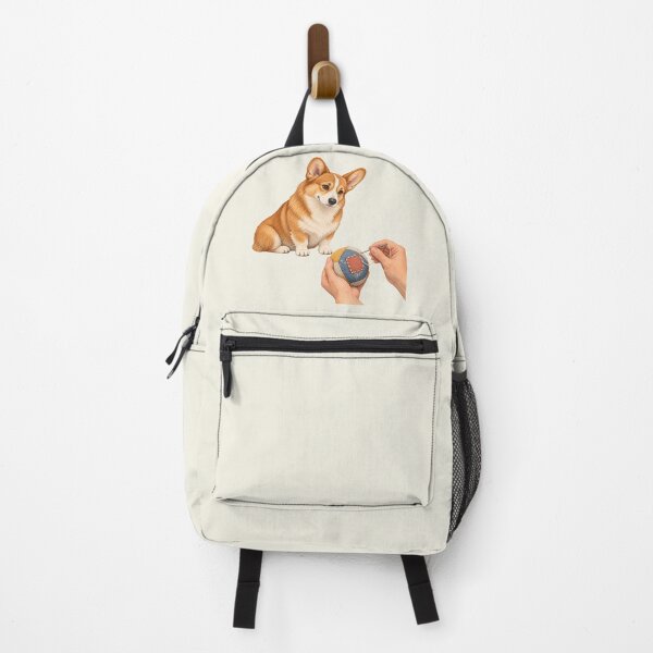 Item preview, Visible Mending Corgi Dog Toy Repair Art designed and sold by MythicCotton.