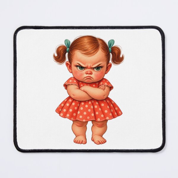 Item preview, Grumpy Girl designed and sold by Whatever Works.
