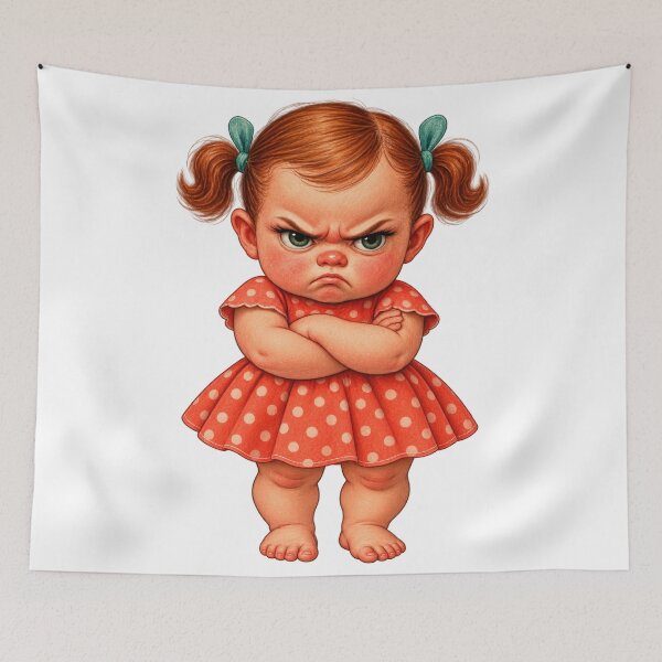 Item preview, Grumpy Girl designed and sold by Whatever Works.