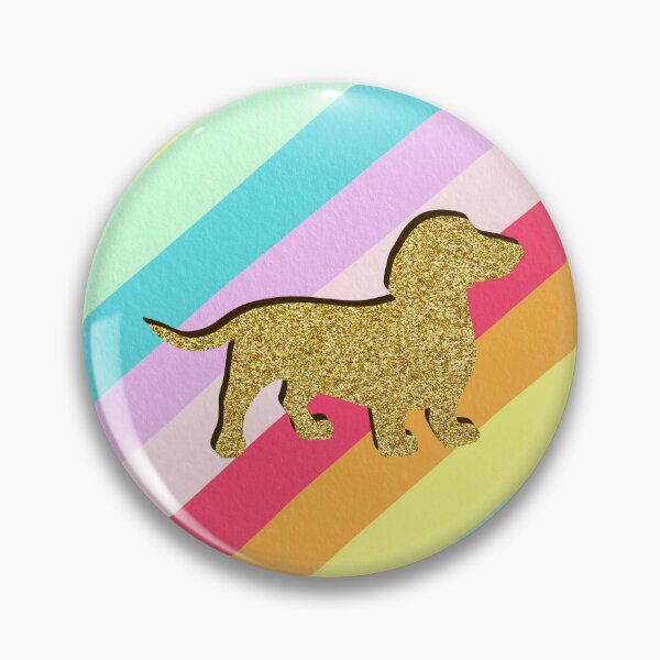 Item preview, Dachshund and stripes designed and sold by Ana Gorozpe.