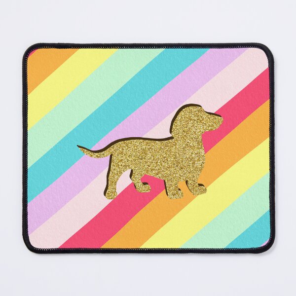 Item preview, Dachshund and stripes designed and sold by Ana Gorozpe.