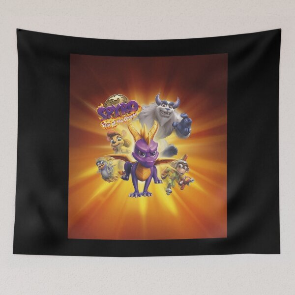Item preview, Spyro the dragon designed and sold by SweetMascot.