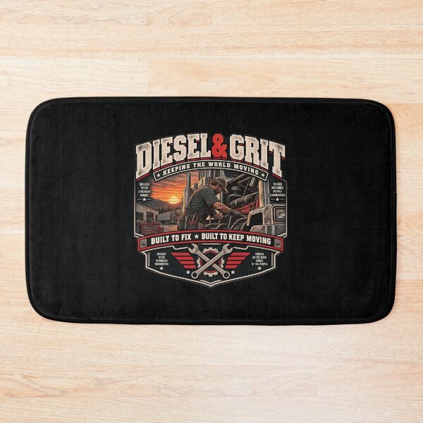 Item preview, Diesel & Grit - Vintage Diesel Mechanic Americana Workwear T-Shirt designed and sold by DomKo10.