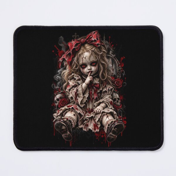 Item preview, Creepy Haunted Doll – Gothic Horror Doll designed and sold by Redshop04.