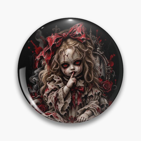 Item preview, Creepy Haunted Doll – Gothic Horror Doll designed and sold by Redshop04.