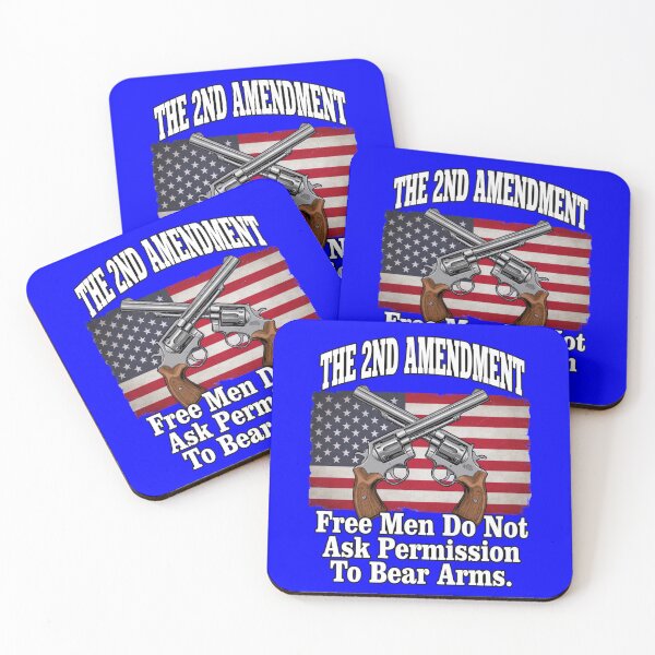 Item preview, 2nd Amendment Free Men Do Not Ask Permission To Bear Arms. designed and sold by fantasticdesign.