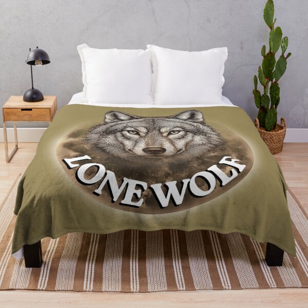 Item preview, Lone Wolf Howling at the Full Moon - Mystic Nature Art  designed and sold by OLYUS.