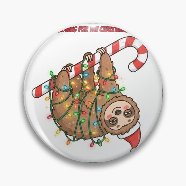 Item preview, I Am Only Moving For The Christmas Dessert Lazy Sloth designed and sold by SmartPuns.