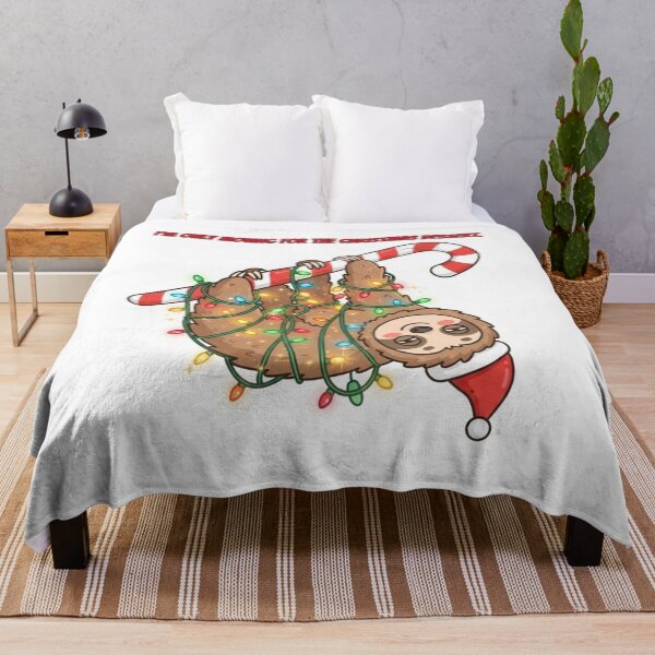 Item preview, I Am Only Moving For The Christmas Dessert Lazy Sloth designed and sold by SmartPuns.
