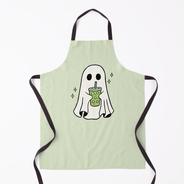 Item preview, matcha lover ghost designed and sold by PeachyLitchi.