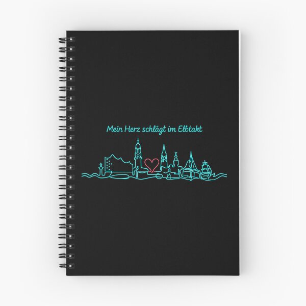 Item preview, Hamburg Skyline One Line Art – Heart in the rhythm of the Elbe designed and sold by Pineapple-Tree.