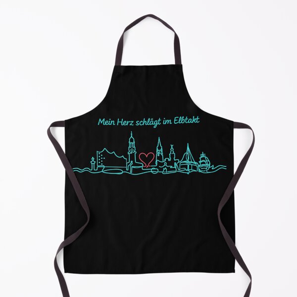 Item preview, Hamburg Skyline One Line Art – Heart in the rhythm of the Elbe designed and sold by Pineapple-Tree.