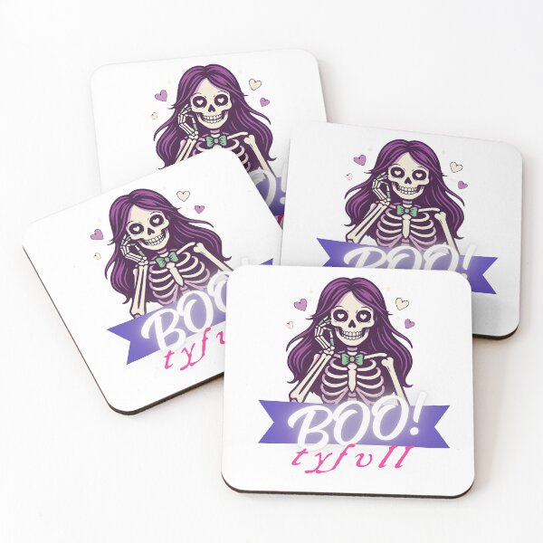 Item preview, Boo! Tyful – Skeleton Girl Funny and Gothic Halloween T-Shirt designed and sold by Tshirt's on DEMAND.