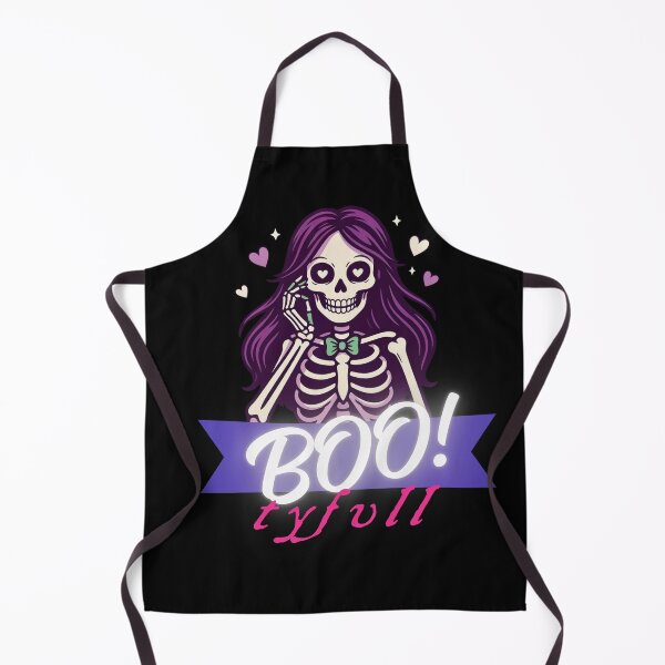 Item preview, Boo! Tyful – Skeleton Girl Funny and Gothic Halloween T-Shirt designed and sold by Tshirt's on DEMAND.