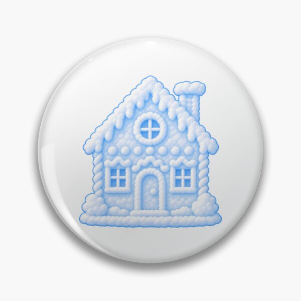 Item preview, Whimsical Winter Cloudland - Christmas Cloud Gingerbread House designed and sold by ArtemisEutopia.