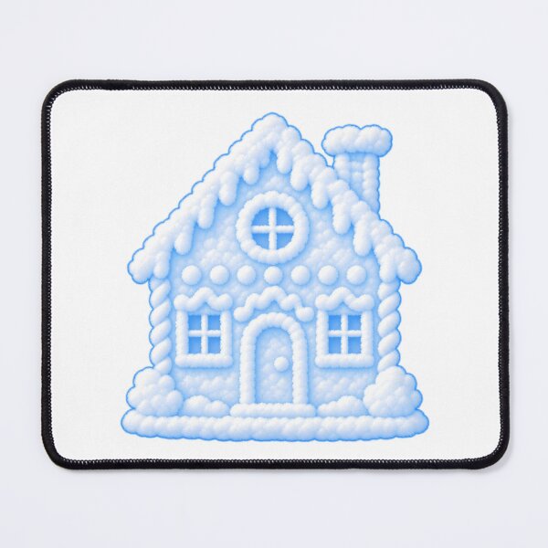 Item preview, Whimsical Winter Cloudland - Christmas Cloud Gingerbread House designed and sold by ArtemisEutopia.