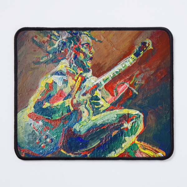 Item preview, Bob Marley Expressive Acrylic Painting Portrait designed and sold by Sansaranna.