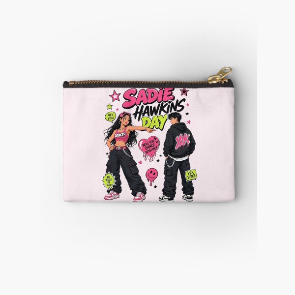 Item preview, Cute Y2K Anime Couples Sadie Hawkins Day Dance designed and sold by CloudyCatArt.